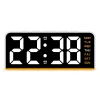 New Digital LED Alarm Clock Desktop Table Clock Night Light with Time Temperature Display Backlight Snooze Clock Modern Decor
