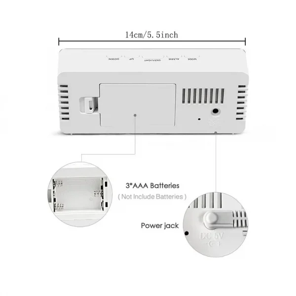 LED Electronic Desktop Alarm Clock