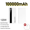 500000mAh Power Bank 120W Fast Charging Large Capacity Power Bank PD 20W Suitable For All Mobile Phones Long Endurance