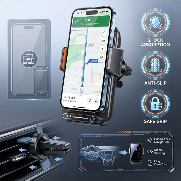 Car Phone Charger Wireless Wired