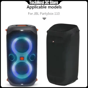 Speaker Dust Cover for JBL Partybox 100/110 Elasticity Lycra Portable Protective Case Dustproof Protector Speaker Accessories