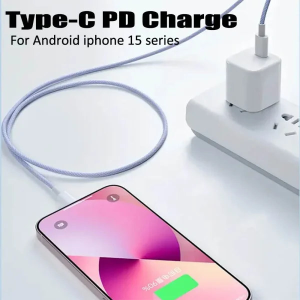 USB-C to USB-C Cable Charging