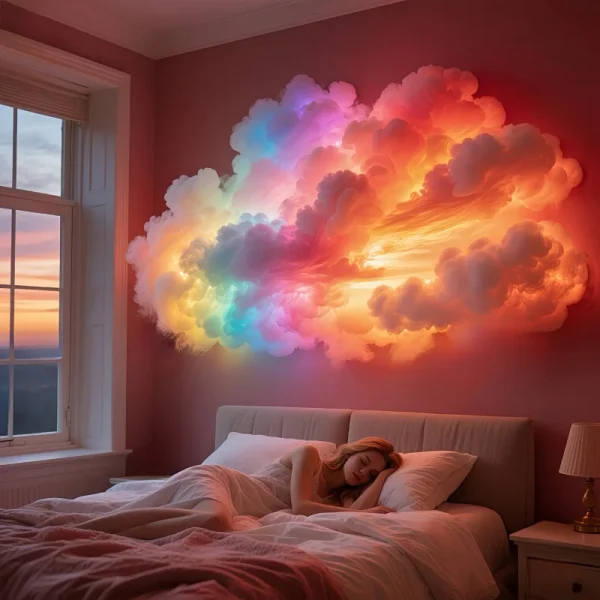 Cloud LED Light for Bedroom-DIY Aesthetic Mood Light3D