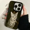 Smoking Cats Black Phone Case