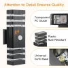 Smart Wall Lights Motion Sensing Outdoor Led Wall Lamps Waterproof 110v 220v For Porch Lamps Backyard Garden Garage Decor
