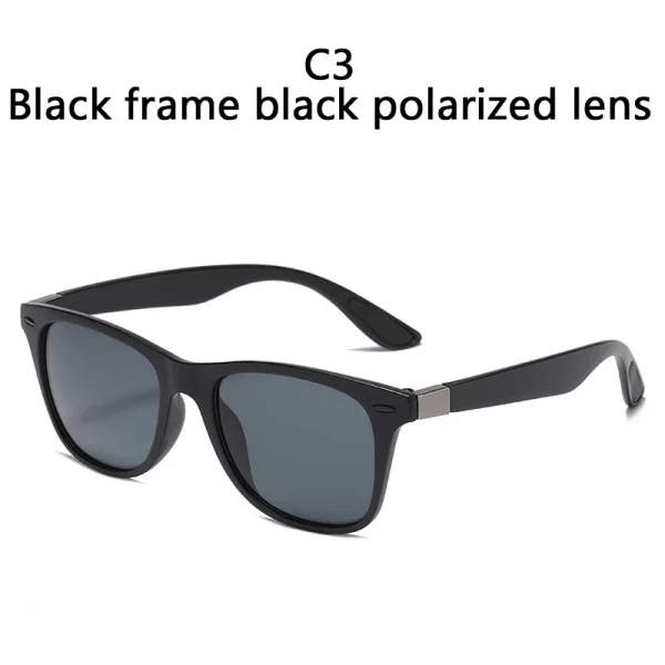 Classic Polarized Square Sunglasses for Men and Women
