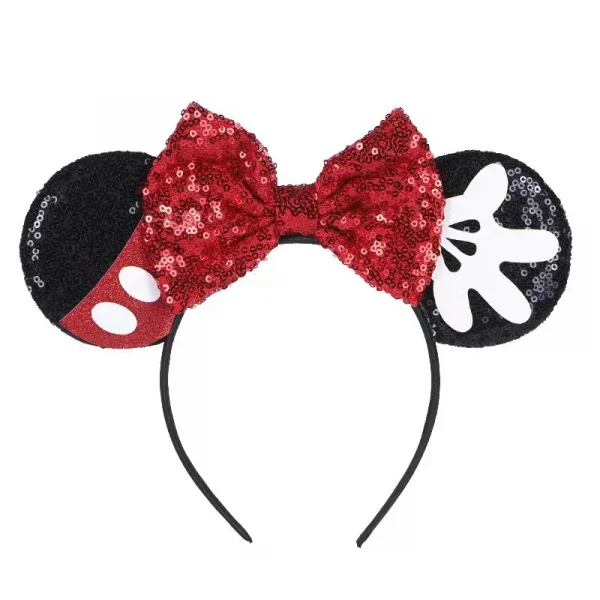 Cartoon Mouse Ears Sequin Headband