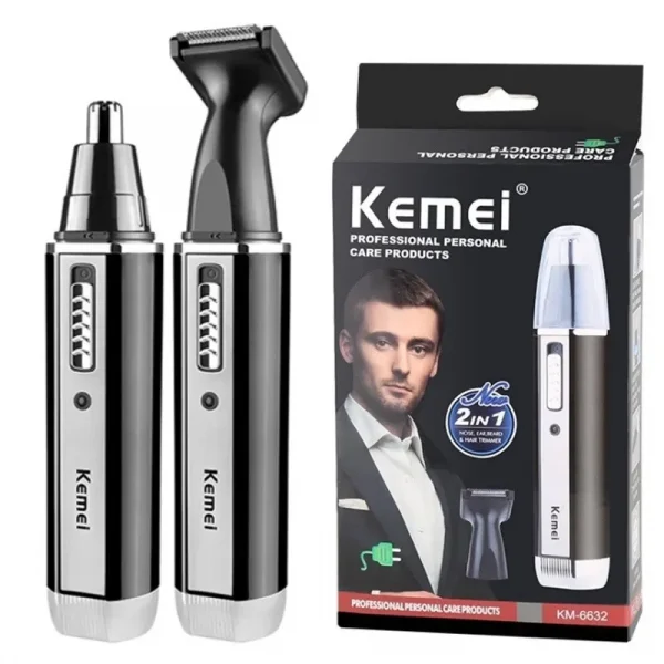 Kemei 4 in 1 trimmer for men Electric Nose and ear trimmer Rechargeable