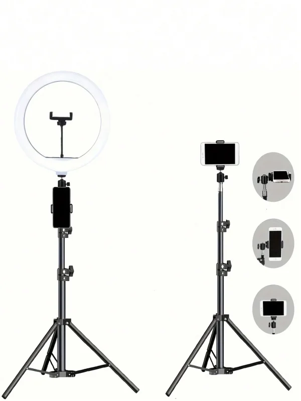Tripod Stand with Ring Light Photography