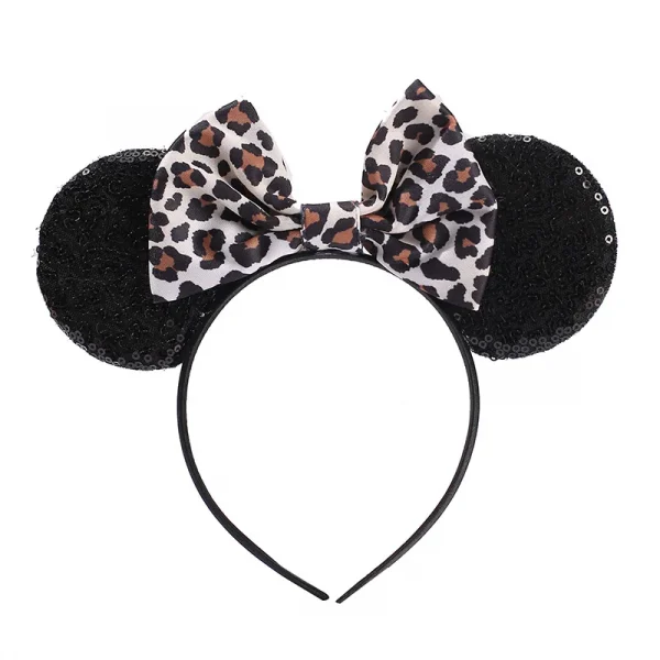 Cartoon Mouse Ears Sequin Headband