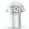 Men's Hiking Outdoor T-Shirt with Double Printed Design