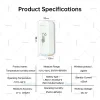 Smart Zigbee Temperature And Humidity Sensor Smart Home Hygrometer Thermometer APP Remote Monitoring Works with Zigbee Gateway