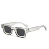 Small Rectangle Thick Frame Sunglasses