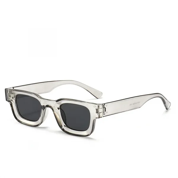 Small Rectangle Thick Frame Sunglasses