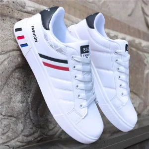 Men's White Casual Sneakers