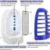Plug in Bug Zapper Indoor Flying Insect Trap,Electronic Mosquito