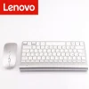 Lenovo  Bluetooth 5.0 & 2.4G Wireless Keyboard Mouse Combo Rechargeable Full Size Wireless Keyboard For Notebook Laptop iPad PC