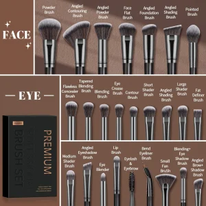 MAANGE Makeup Brushes Kit Face Eye Beauty