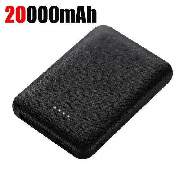 20000mAh Power Bank Fast Charging USB Charger Portable External Battery Pack for Heating Vest Jacket Scarf Socks Glove Equipment