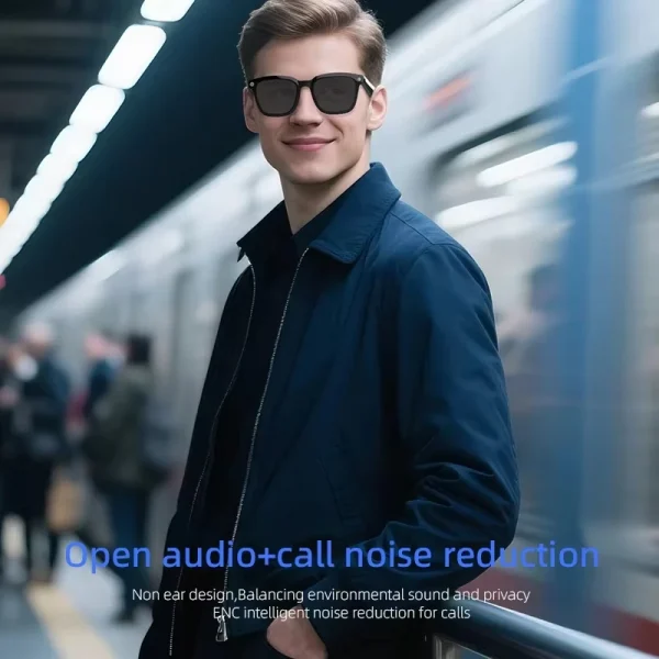 Translation Waterproof Bluetooth AI Motorcycle Glasses