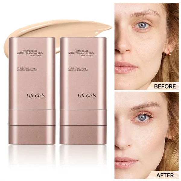 Light and Moist Hydrating Foundation, Natural-Looking, Moisturizing