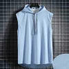 Men Sleeveless Hooded Summer Vest