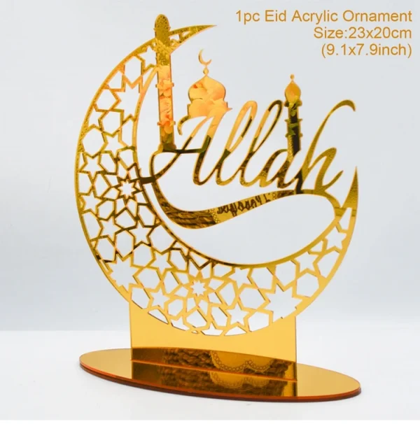 Eid Mubarak Night Light Ramadan Decoration