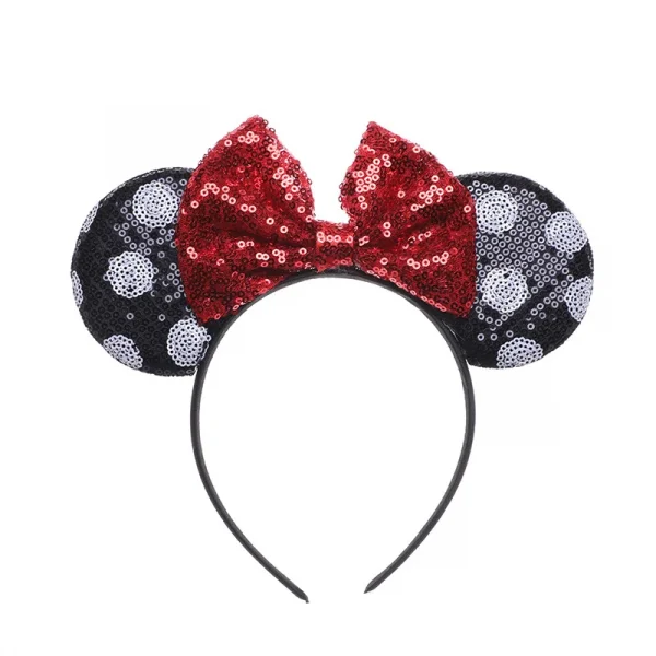 Cartoon Mouse Ears Sequin Headband