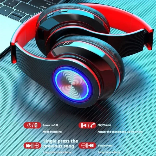 Gamer Headphones Bluetooth Wireless