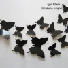 12PCS PVC 3D Butterfly Wall Decor Cute Butterflies
