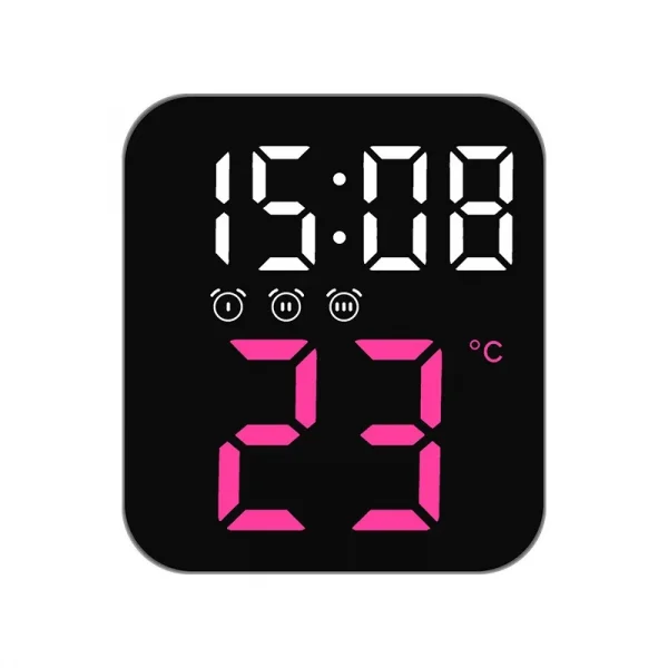 Smart Digital Alarm Clock with Voice Control
