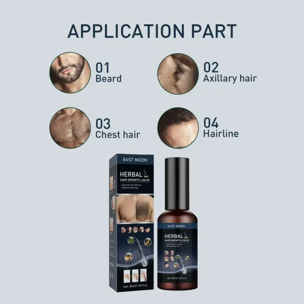 Hair Growth Serum for Chest Body Hair