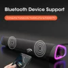 4D Computer Speaker Bar Stereo Sound Subwoofer Bluetooth Speaker For Macbook Laptop Notebook PC Music Player Wired Loudspeaker