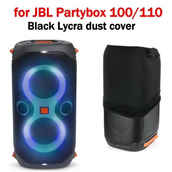 Speaker Dust Cover for JBL Partybox 100/110 Elasticity Lycra Portable Protective Case Dustproof Protector Speaker Accessories