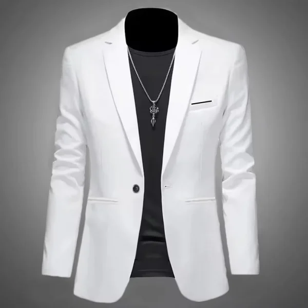 Men's Trendy Leisure Boutique Suit Jacket  Autumn Casual Business Slim