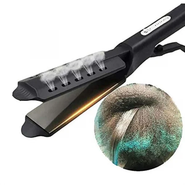 Ceramic Ionic Hair Straightener with Widen Panel