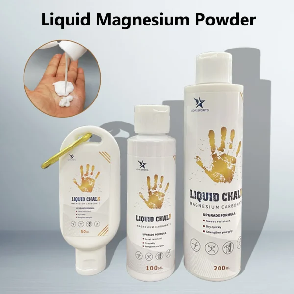 Sports Liquid Magnesium Powder Fitness Lifting Anti Slip Cream Grip Liquid Magnesium