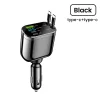 5-in-1 Retractable Car Charger Adapter