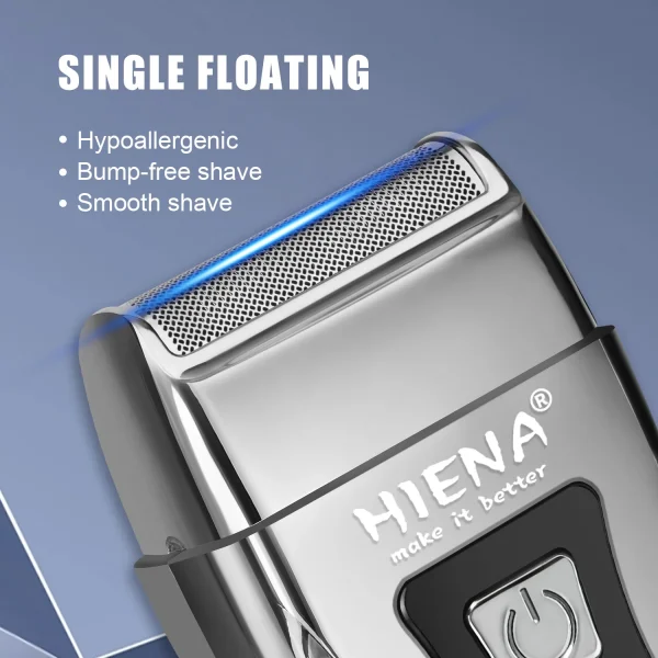 Cordless Beard Trimmer Rechargeable Electric Shaver