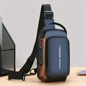 Oxford Fabric Men's Sling Crossbody Chest Bag