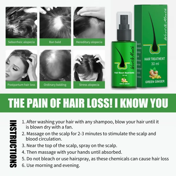 Hair Growth Spray for Hair Loss