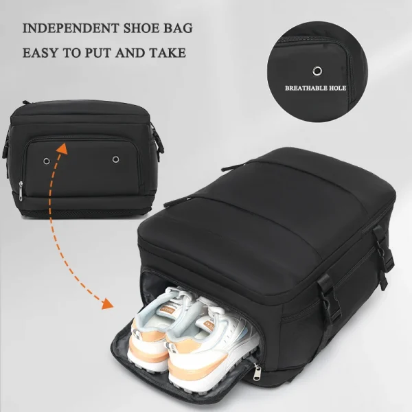 Geestock mochila para viaje Travel Backpacks Aeroplane Easyjet Cabin Bag Laptop Backpack Carry-Ons Luggage Waterproof Schoolbag