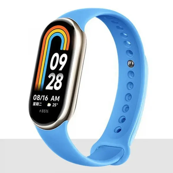 Silicone Strap For Mi band 8 xiaomi 8 9 NFC Bracelet Sport Smartwatch