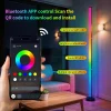 LED Atmosphere Floor Lamp, Music Rhythm Dynamic Lighting, Bluetooth