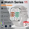 For IOS Watch Series 11 Men Women Smart Watch GPS Trajectory Bracelet AMOLED Display Bluetooth Call Sport Waterproof Smart Watch