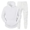 Men's Hooded Sweatshirts and Pants Tracksuit
