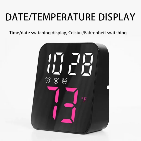 Smart Digital Alarm Clock with Voice Control