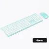Bluetooth 5.0 & 2.4G Wireless Keyboard and Mouse Combo Multimedia Keyboard Mouse Set for iPad Macbook Android Laptop PC TV