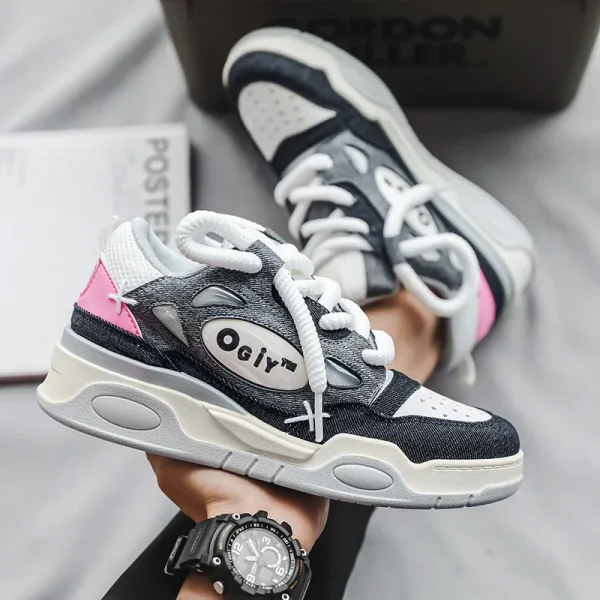 Men's Casual Platform Sneakers