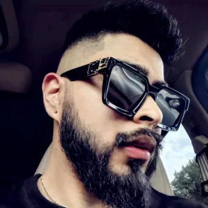 Retro Square Sunglasses for Men